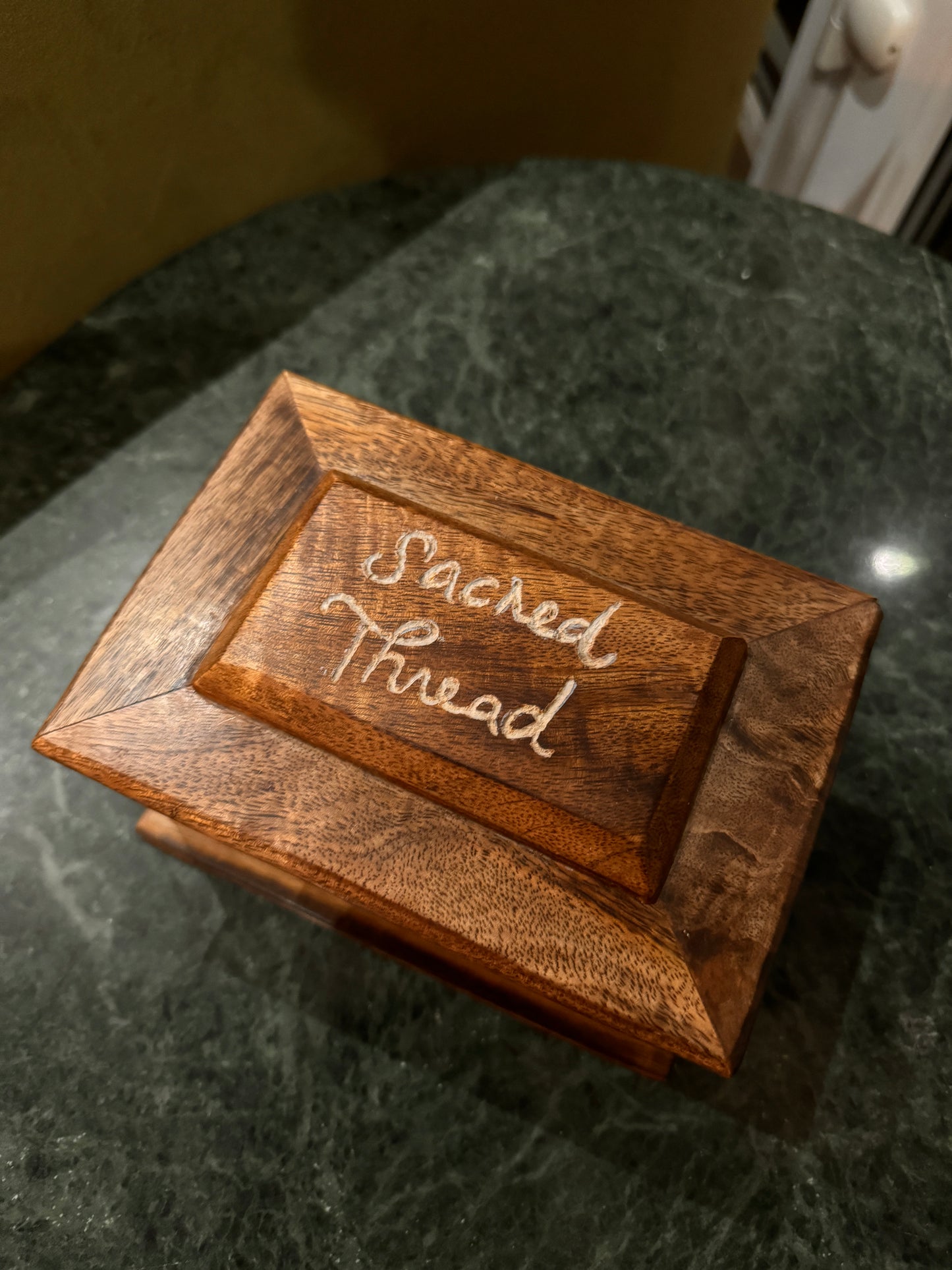'Sacred Thread' Cord Burning Box - medium